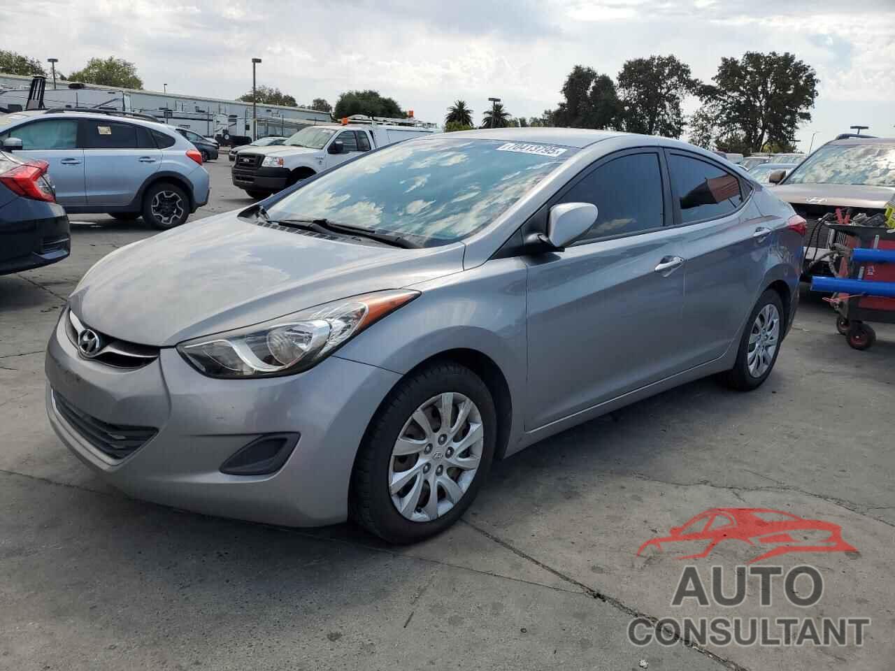 HYUNDAI ELANTRA 2012 - KMHDH4AE5CU445189