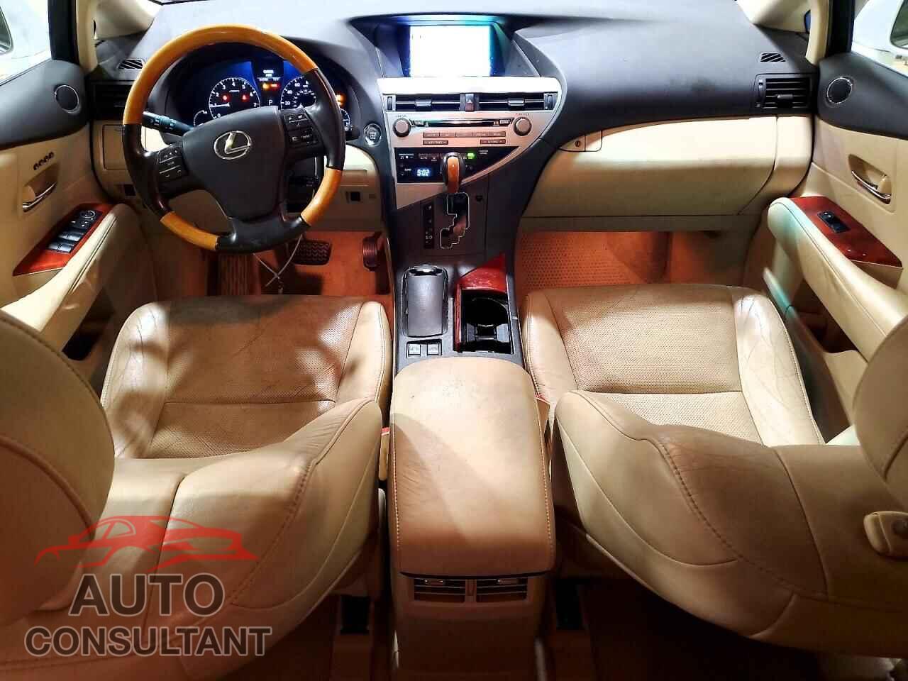 LEXUS RX350 2012 - 2T2BK1BA4CC148320