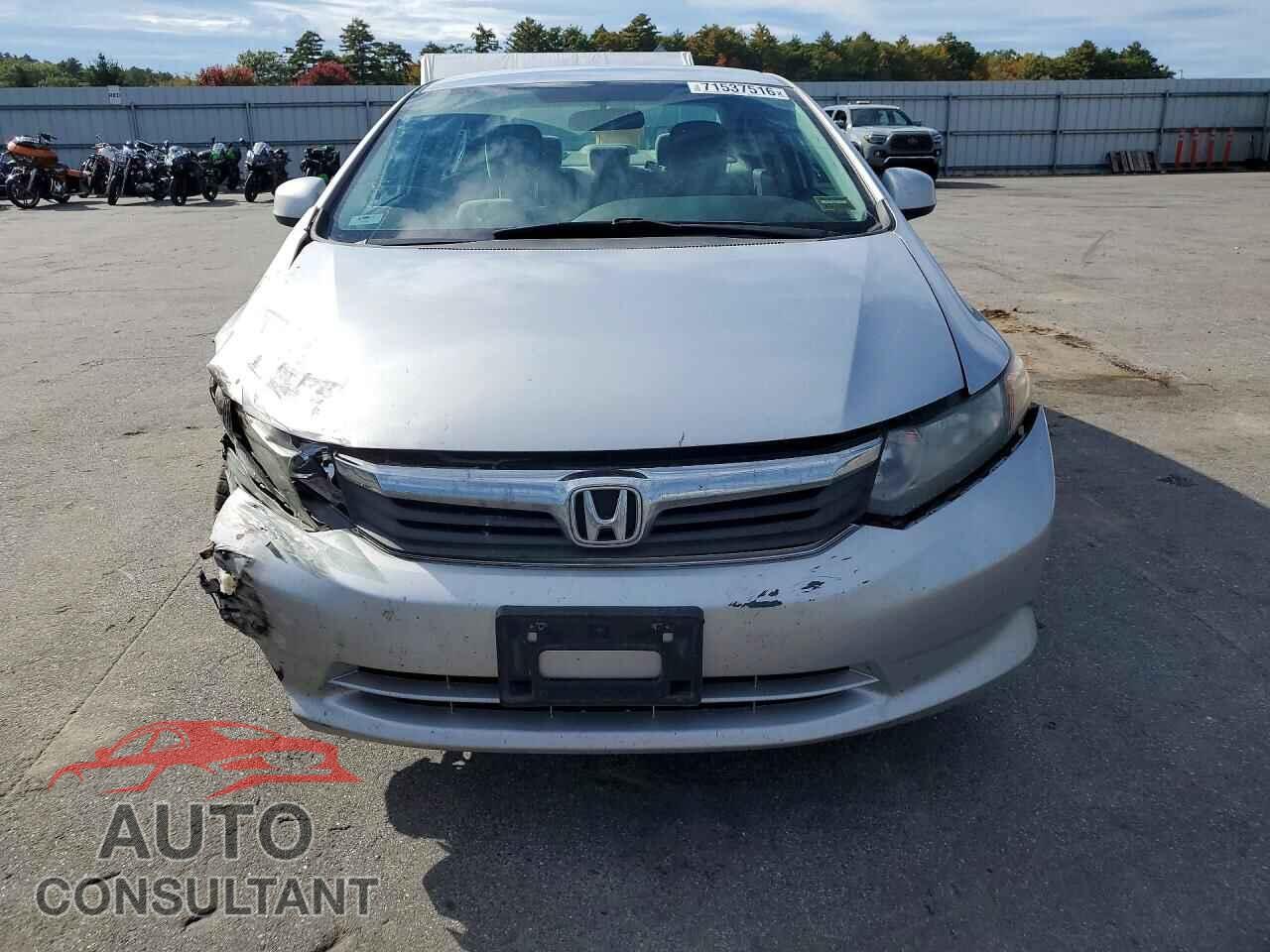 HONDA CIVIC 2012 - 19XFB2F54CE046350