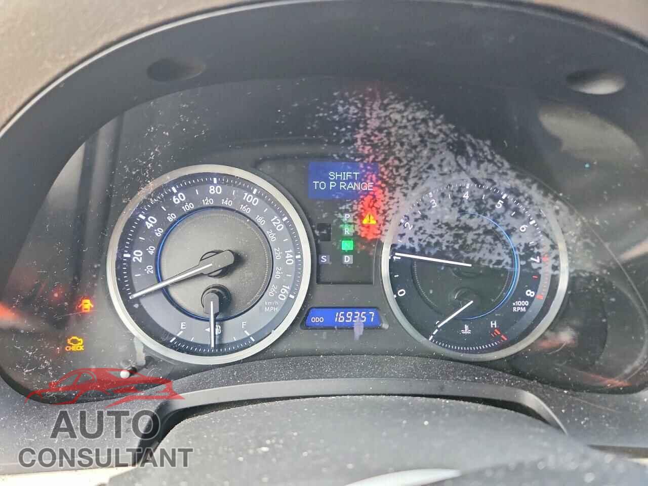LEXUS IS 2012 - JTHBF5C26C5174064