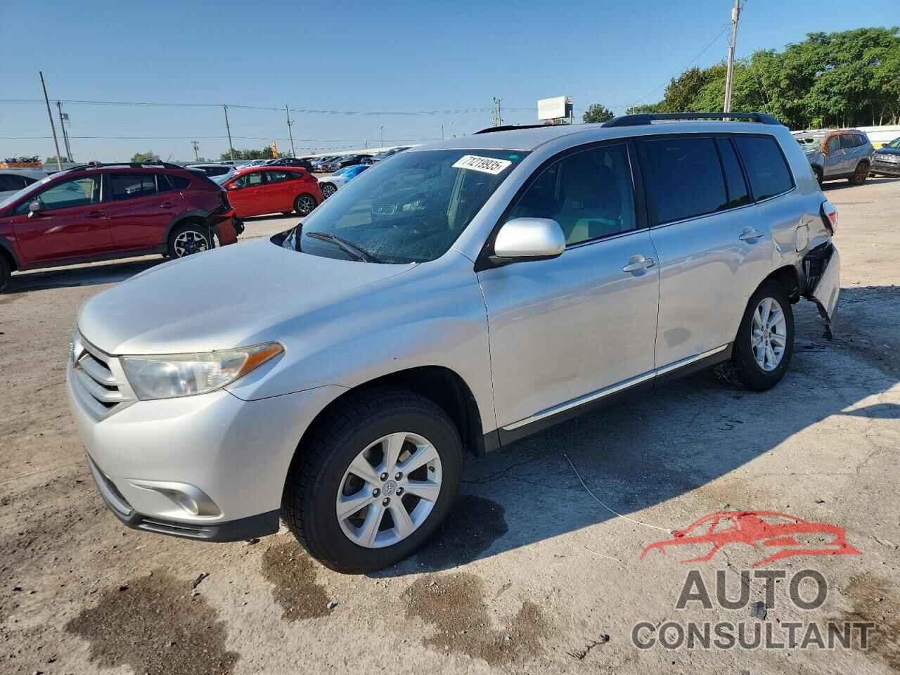 TOYOTA HIGHLANDER 2012 - 5TDZA3EH6CS025149