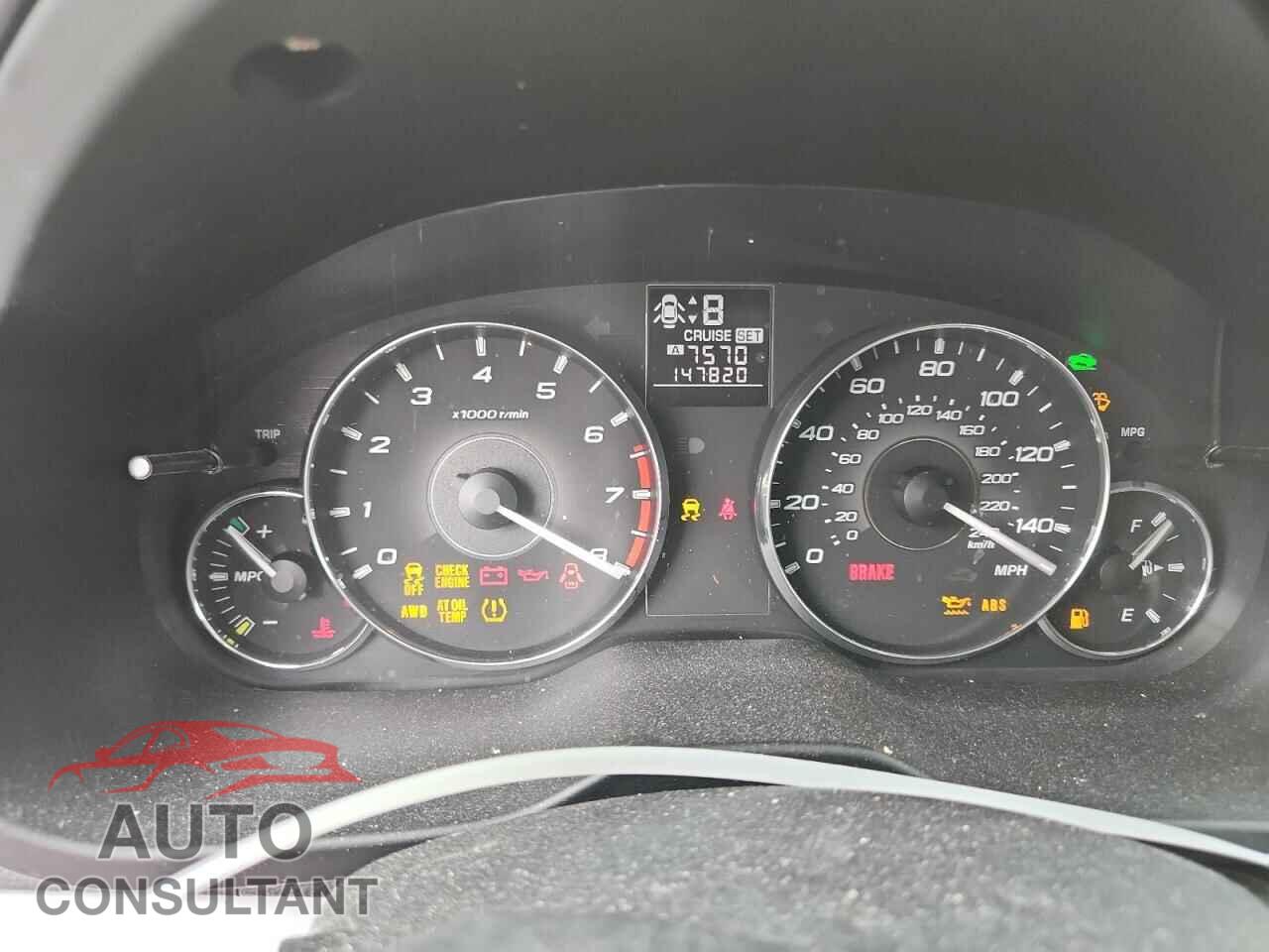 SUBARU OUTBACK 2011 - 4S4BRBAC8B3312891