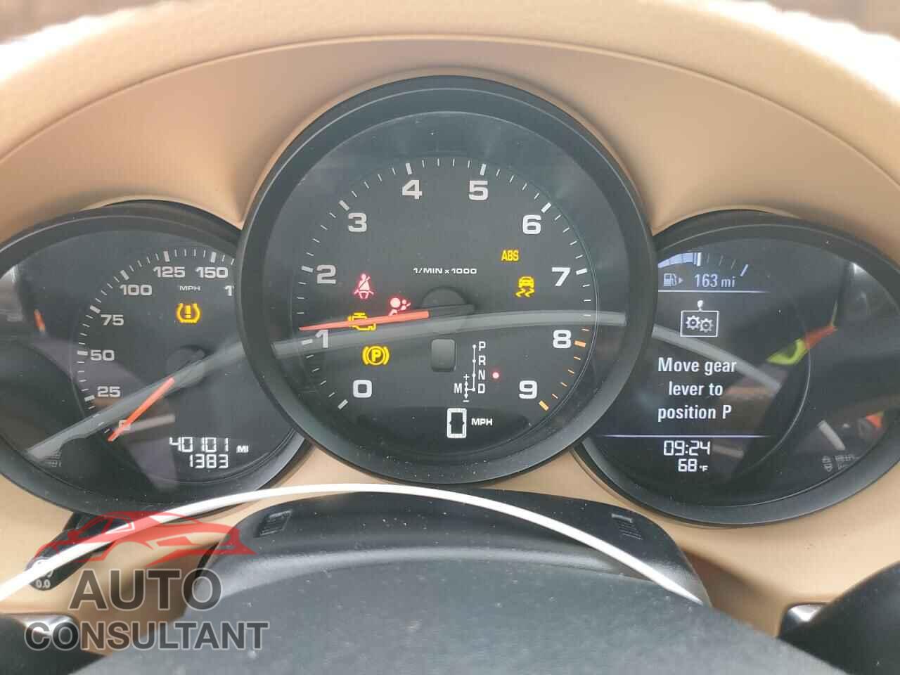 PORSCHE BOXSTER 2016 - WP0CA2A88GS120881