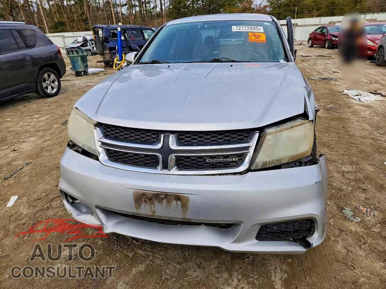 DODGE AVENGER 2011 - 1B3BD1FB9BN534455