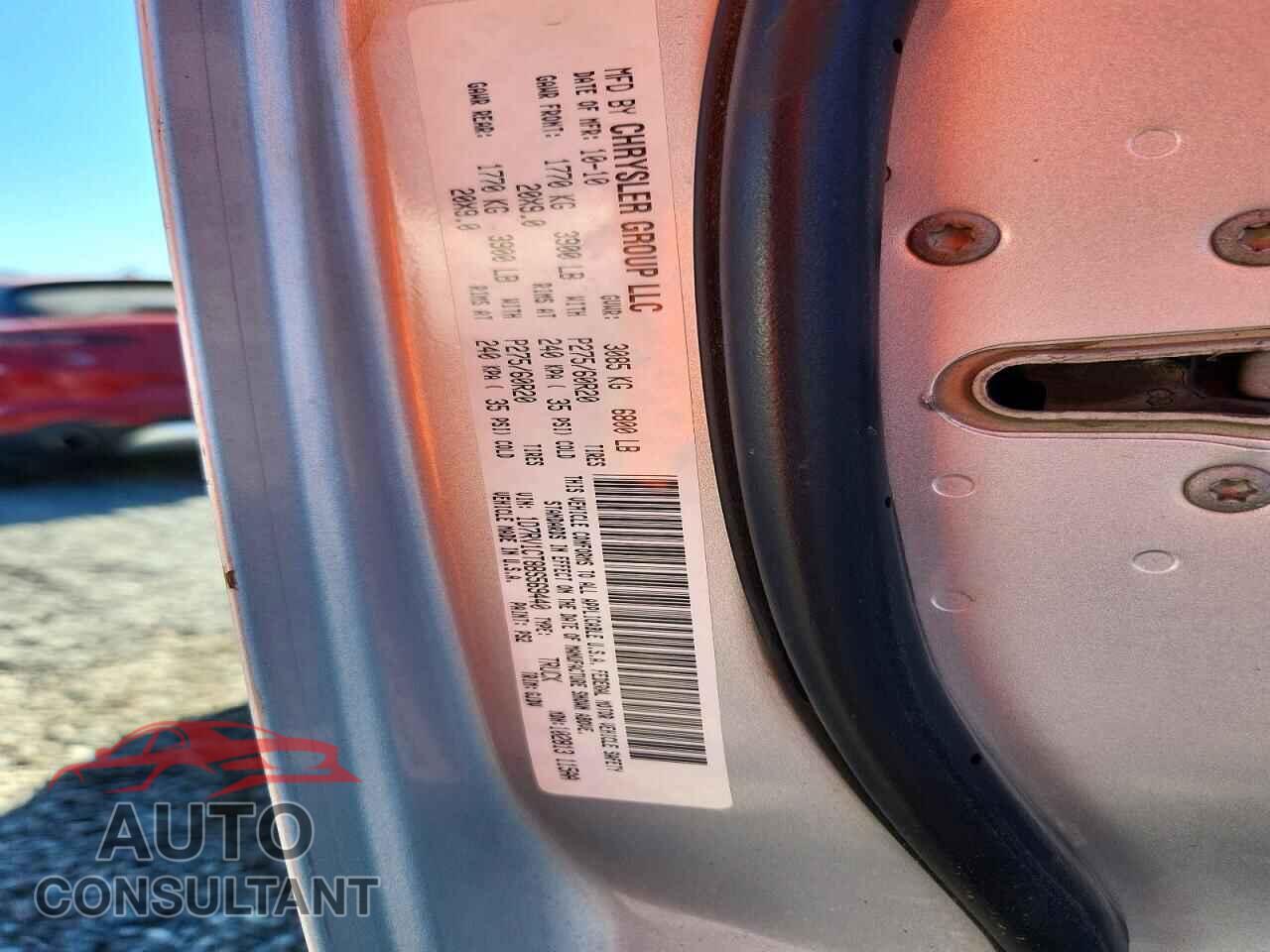DODGE RAM 1500 2011 - 1D7RV1CT8BS569440