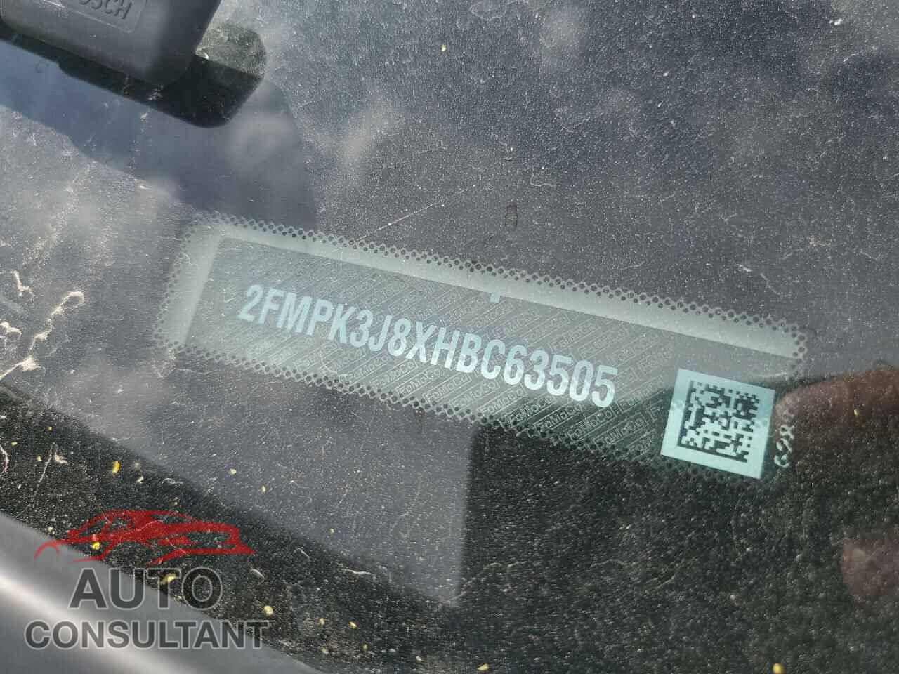 FORD EDGE 2017 - 2FMPK3J8XHBC63505
