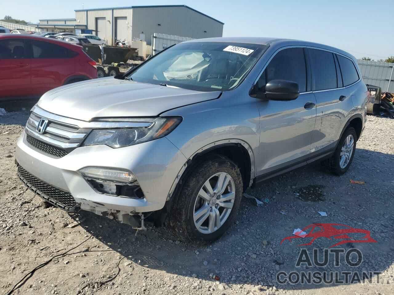 HONDA PILOT 2017 - 5FNYF6H19HB103075