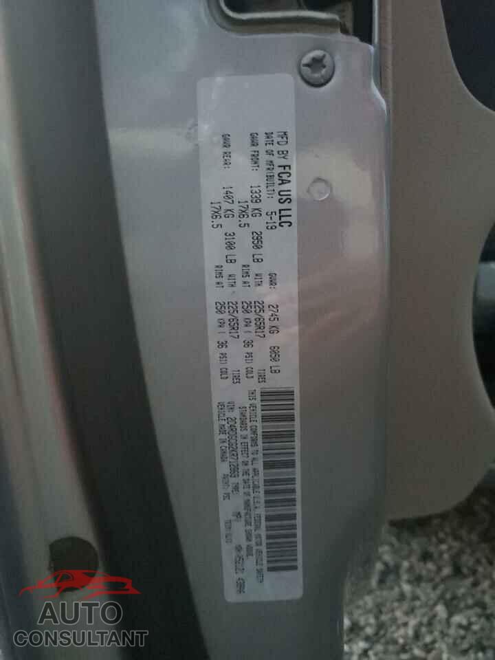 DODGE CARAVAN 2019 - 2C4RDGCG2KR712869