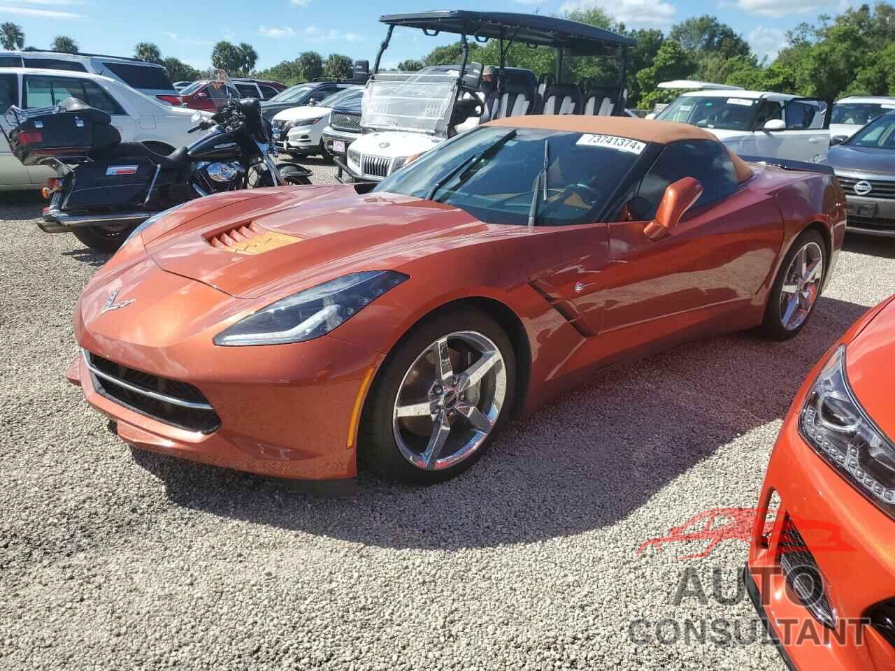 CHEVROLET CORVETTE 2015 - 1G1YF3D73F5124116