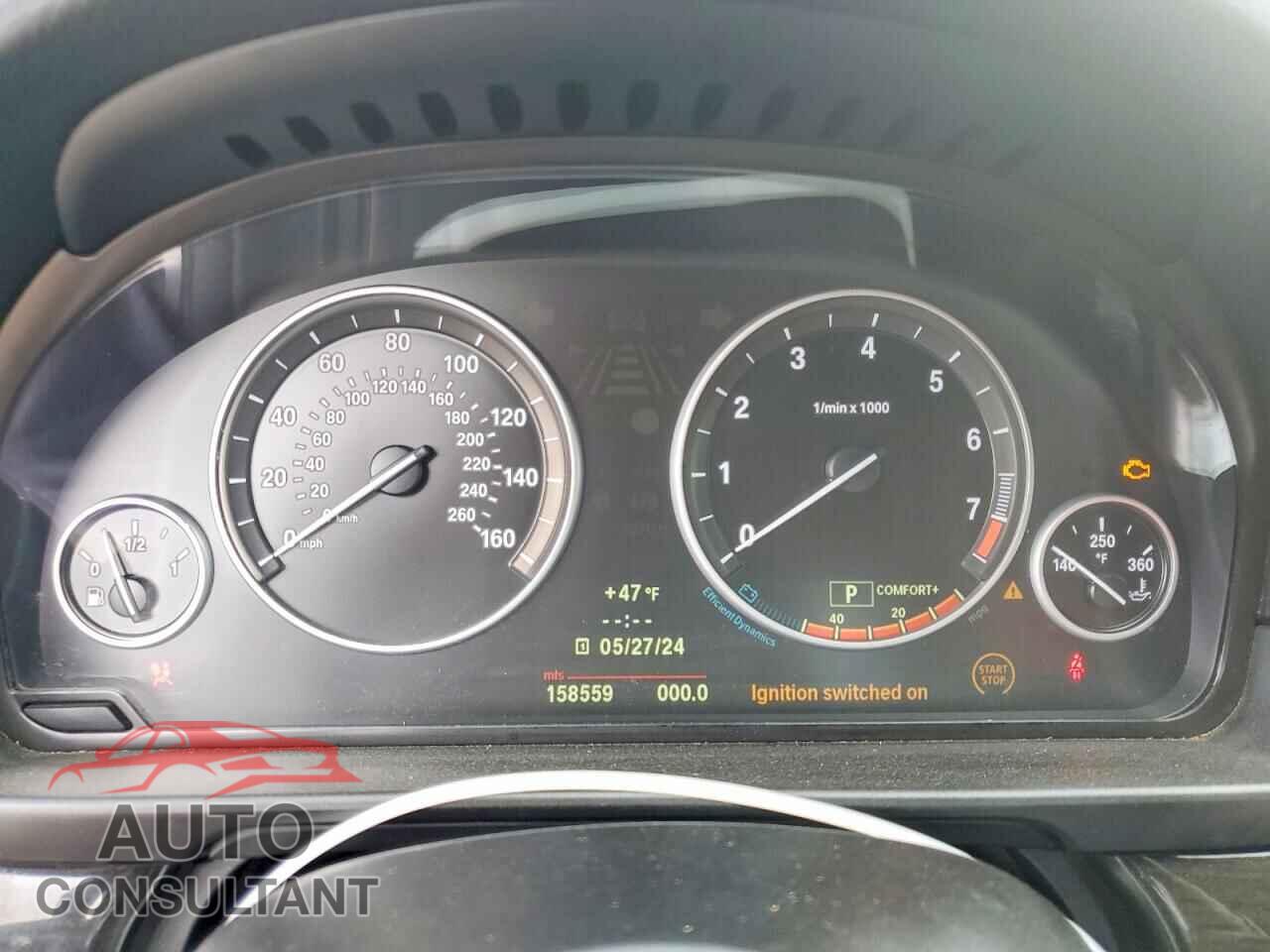 BMW 5 SERIES 2012 - WBAFR7C55CC812524