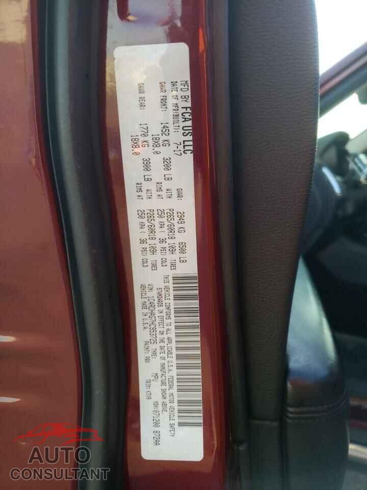 DODGE DURANGO 2017 - 1C4RDHAG7HC953725