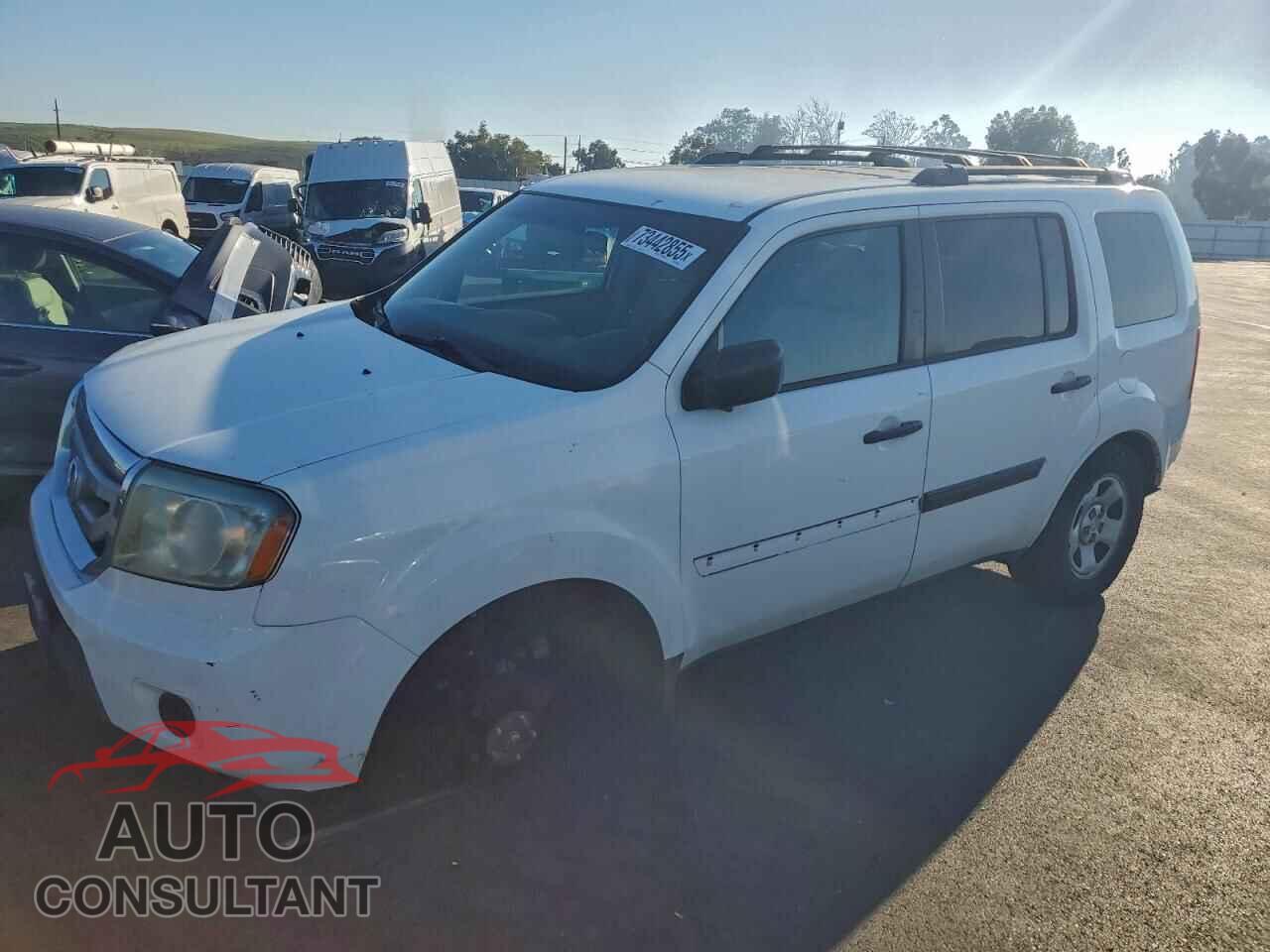 HONDA PILOT 2011 - 5FNYF4H28BB088024