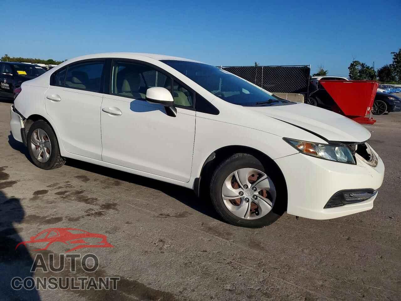 HONDA CIVIC 2013 - 19XFB2F53DE095475
