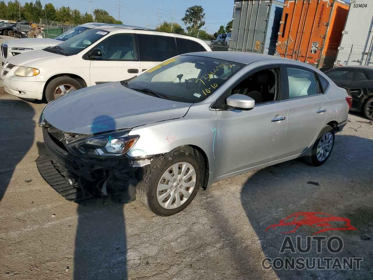 NISSAN SENTRA 2019 - 3N1AB7AP8KY212868