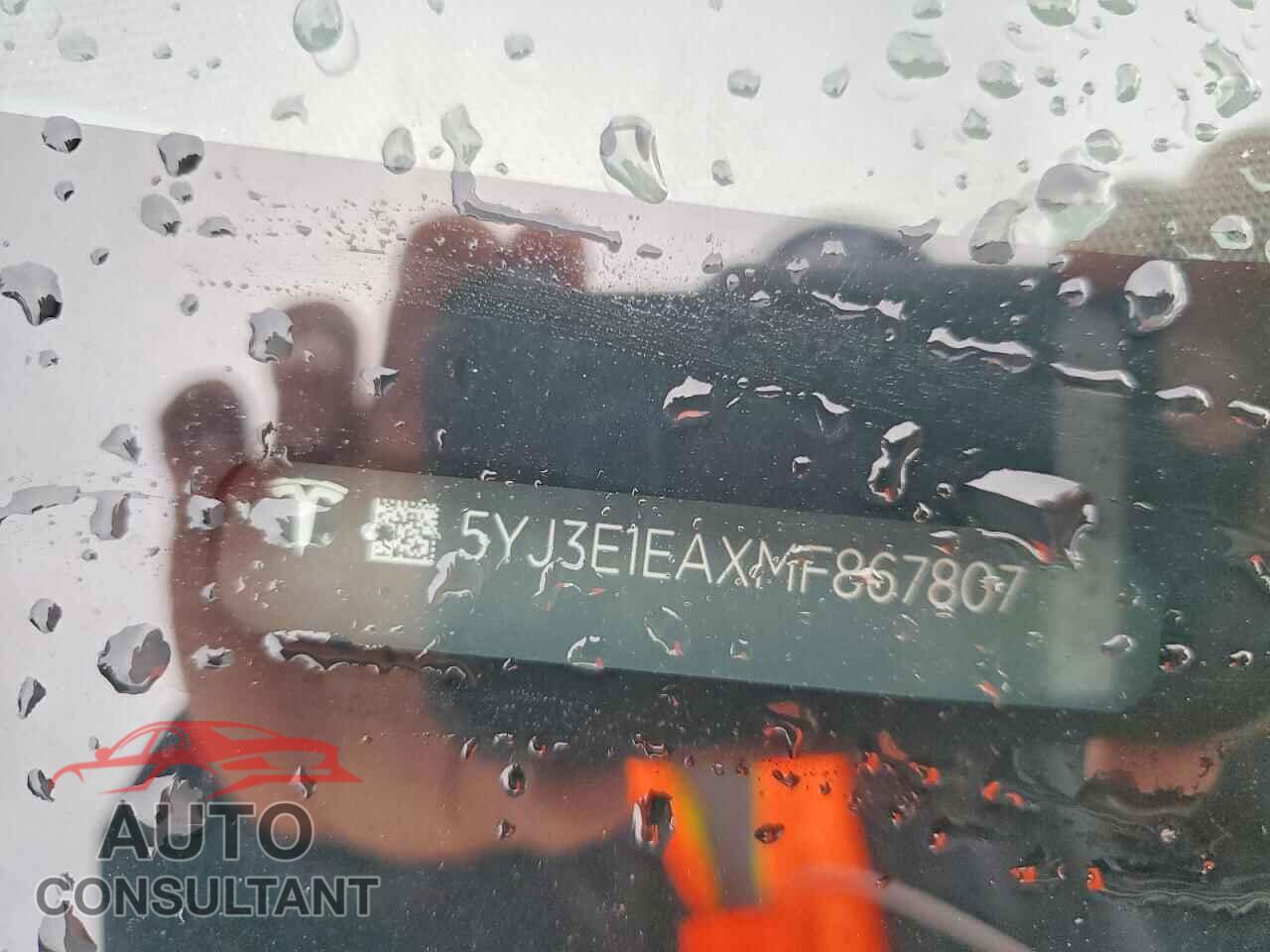 TESLA MODEL 3 2021 - 5YJ3E1EAXMF867807