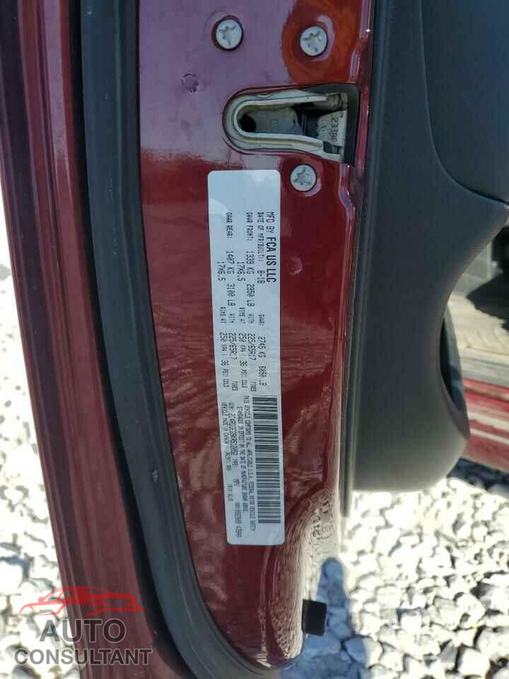 DODGE CARAVAN 2019 - 2C4RDGEG9KR512052