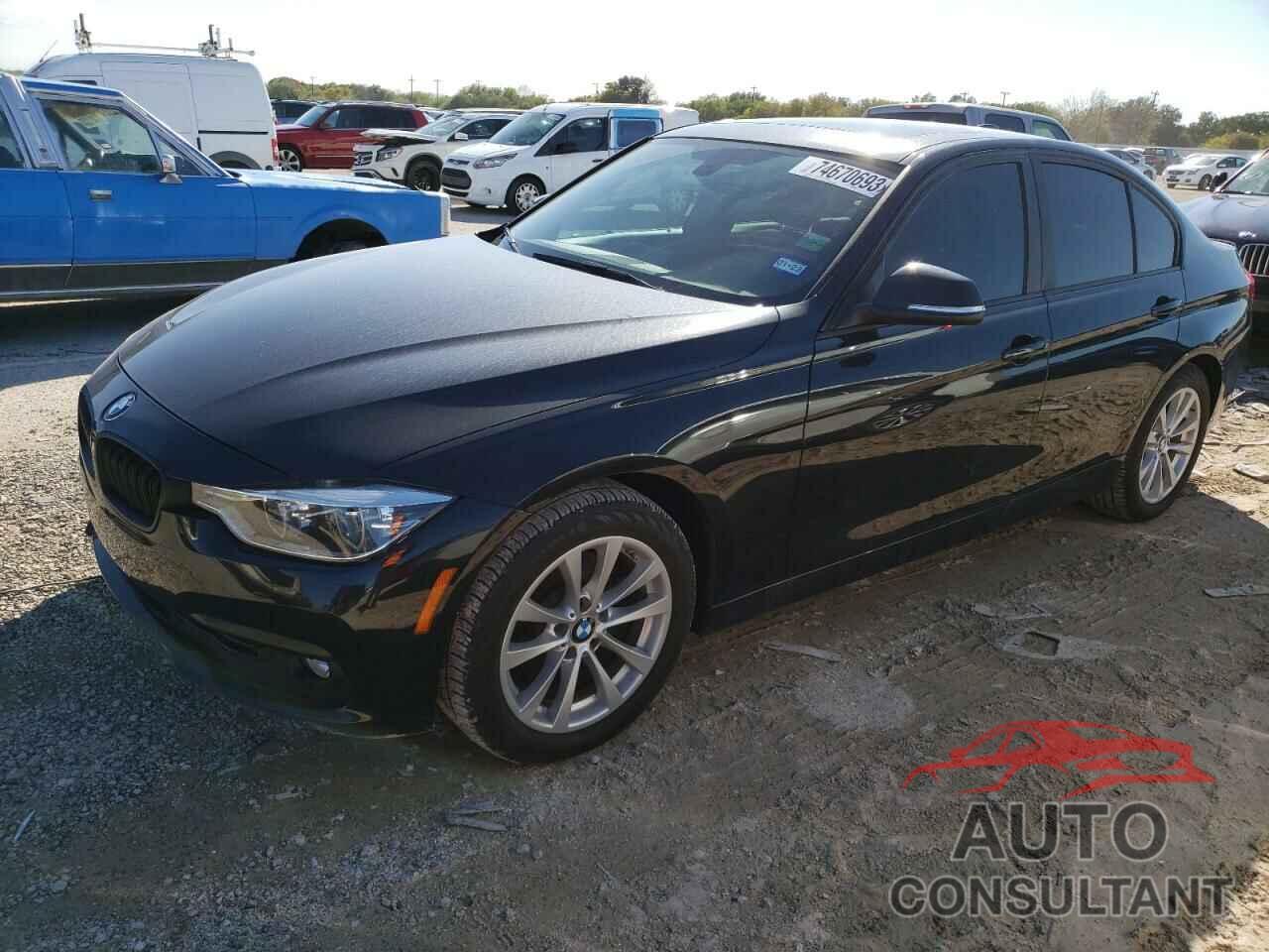 BMW 3 SERIES 2017 - WBA8E1G56HNU13306