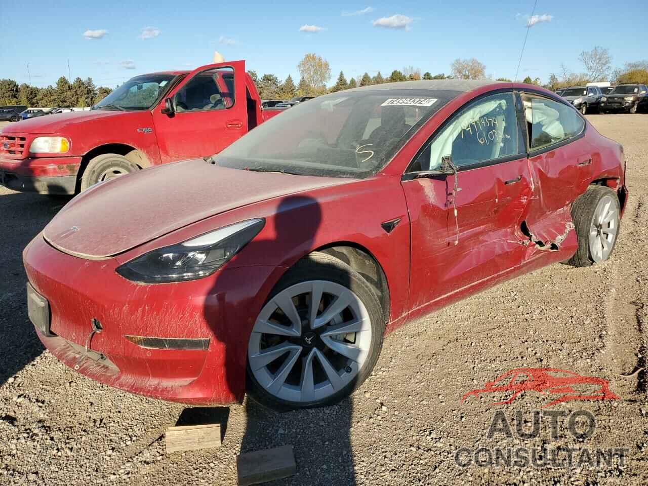 TESLA MODEL 3 2022 - 5YJ3E1EA8NF289580