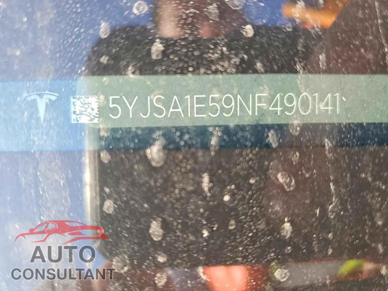 TESLA MODEL S 2022 - 5YJSA1E59NF490141