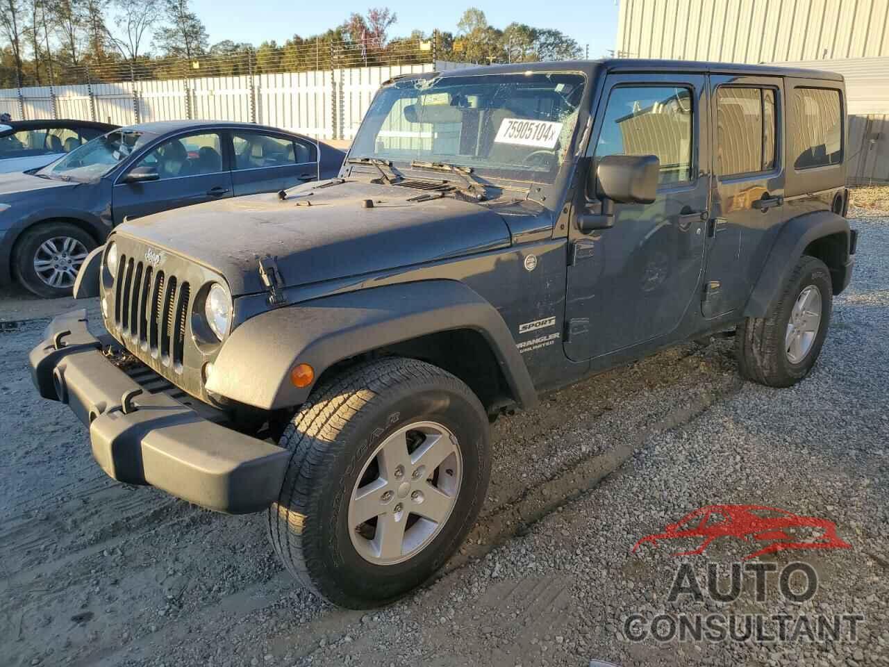 JEEP WRANGLER 2017 - 1C4BJWDG1HL645332