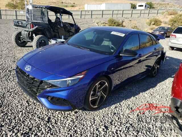 HYUNDAI ELANTRA 2023 - KMHLR4AF2PU476181