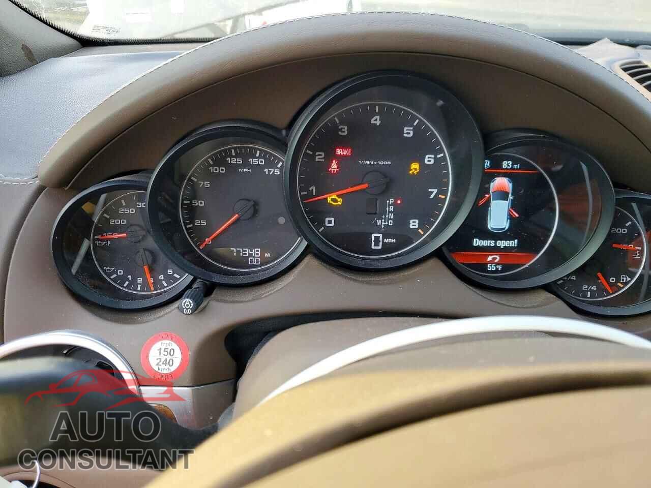 PORSCHE CAYENNE 2012 - WP1AA2A21CLA07876