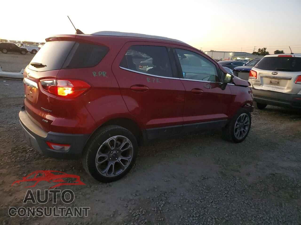 FORD ECOSPORT 2020 - MAJ6S3KL2LC366435