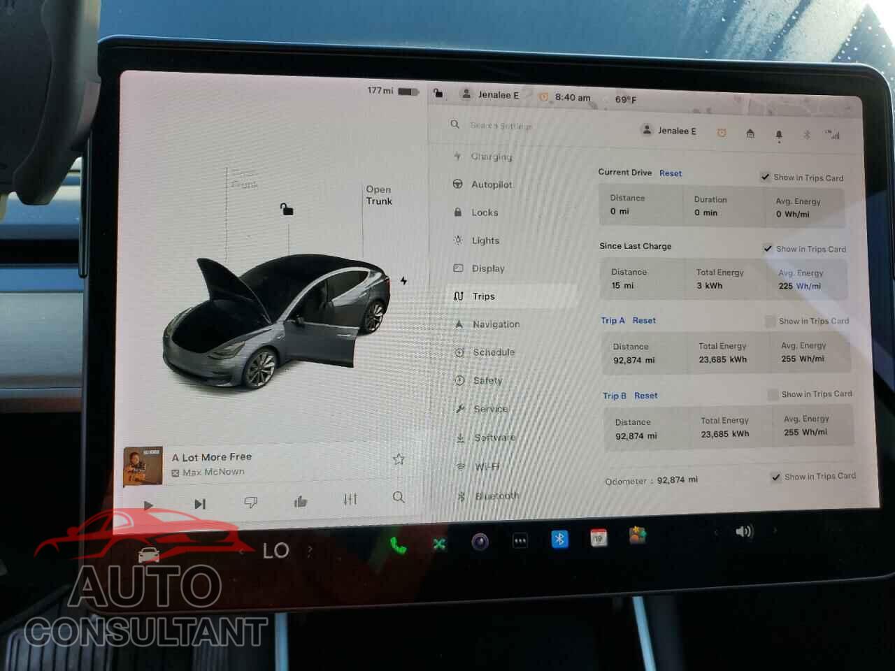 TESLA MODEL 3 2018 - 5YJ3E1EB2JF116740
