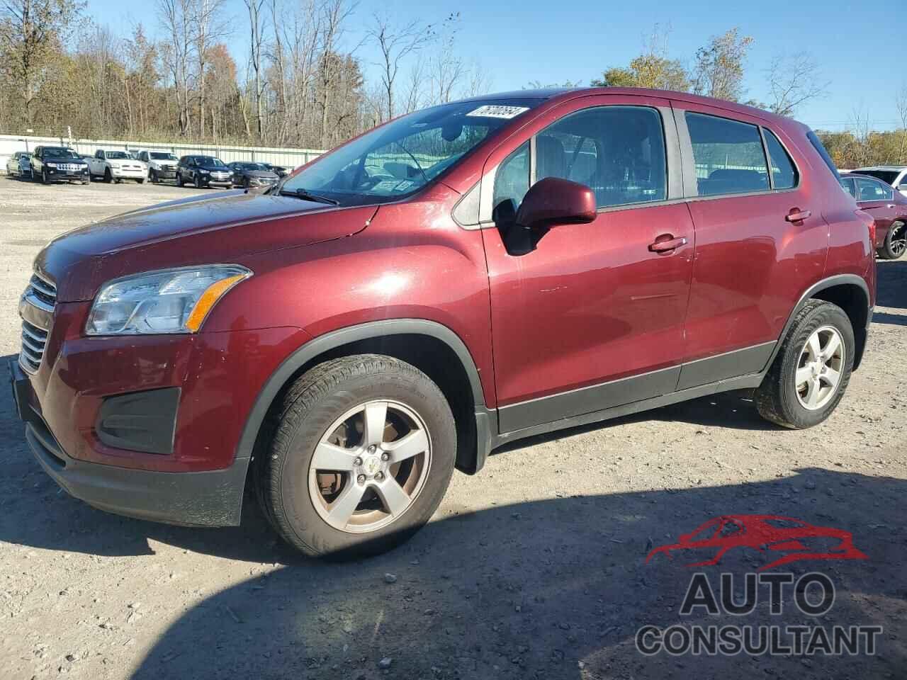 CHEVROLET TRAX 2016 - 3GNCJNSB8GL240665