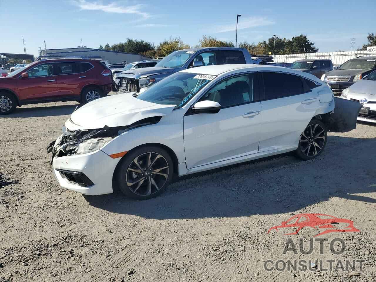 HONDA CIVIC 2019 - 2HGFC2F83KH523359