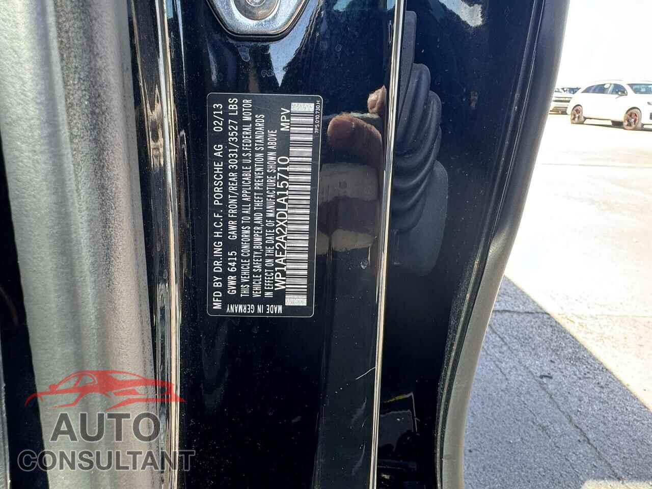 PORSCHE CAYENNE 2013 - WP1AE2A2XDLA15710