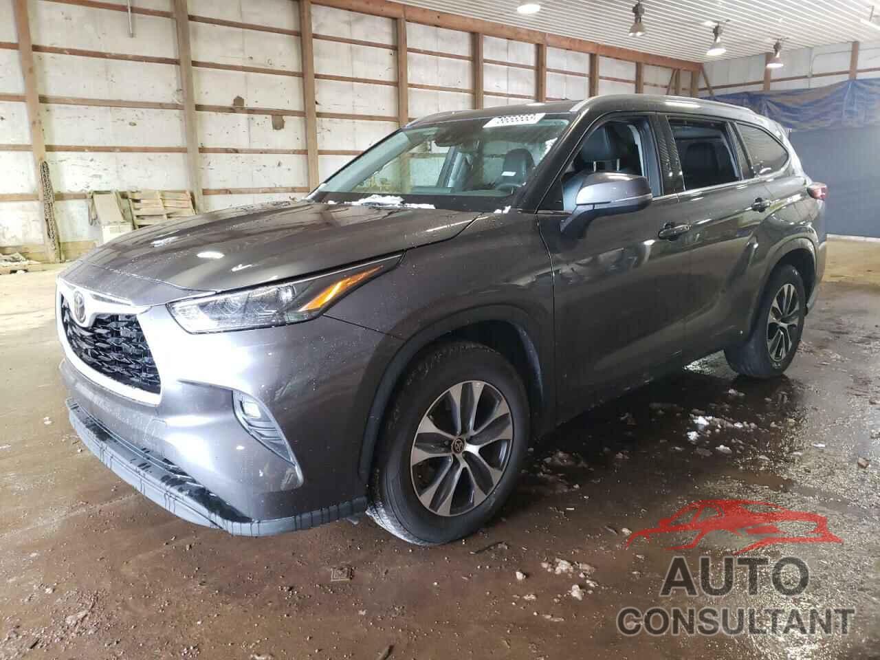 TOYOTA HIGHLANDER 2022 - 5TDGZRAHXNS120146