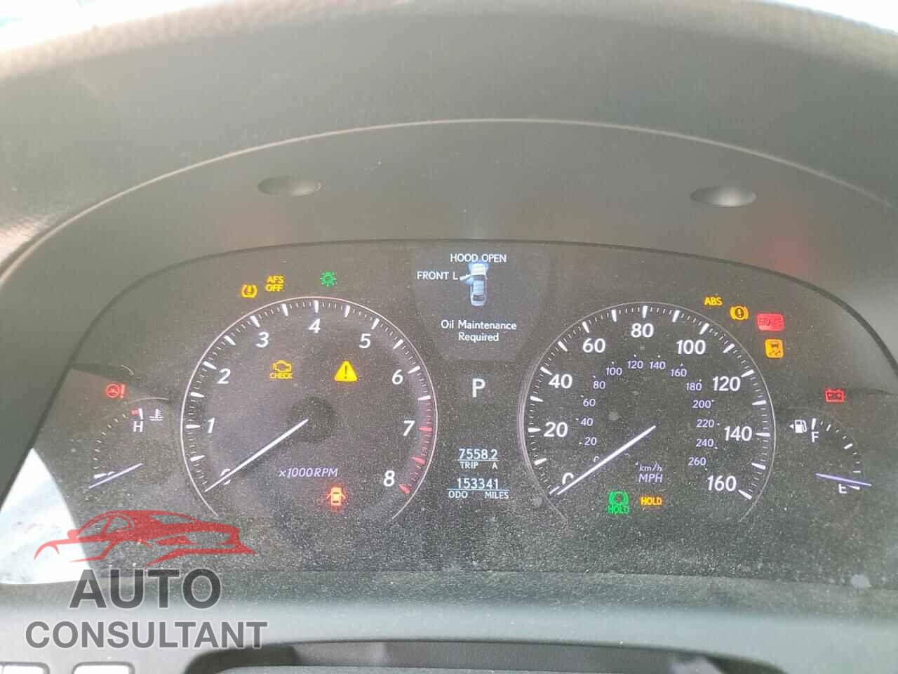 LEXUS LS460 2010 - JTHBL5EF5A5092865