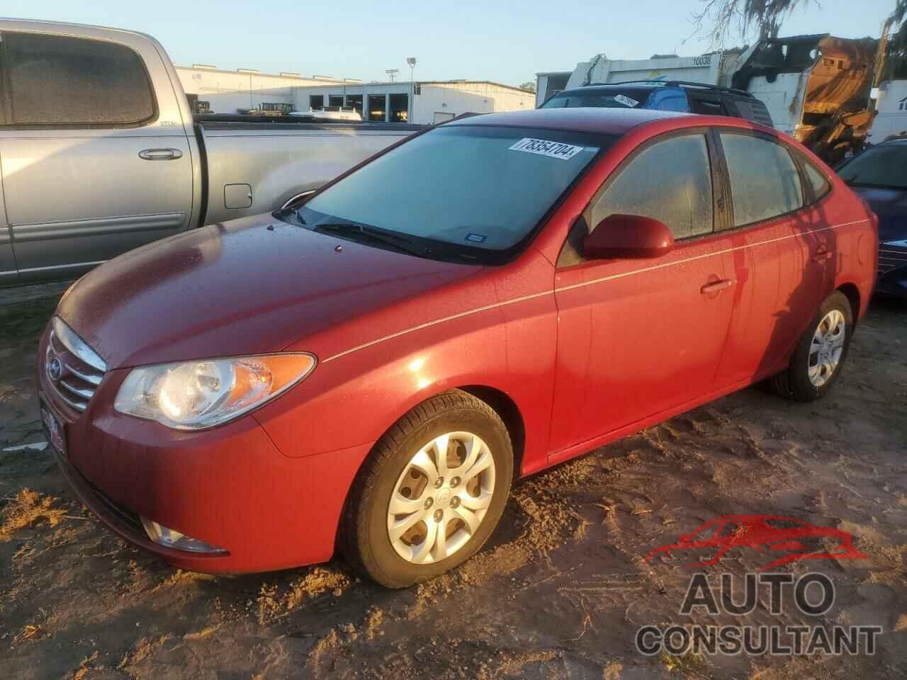HYUNDAI ELANTRA 2010 - KMHDU4AD7AU930689
