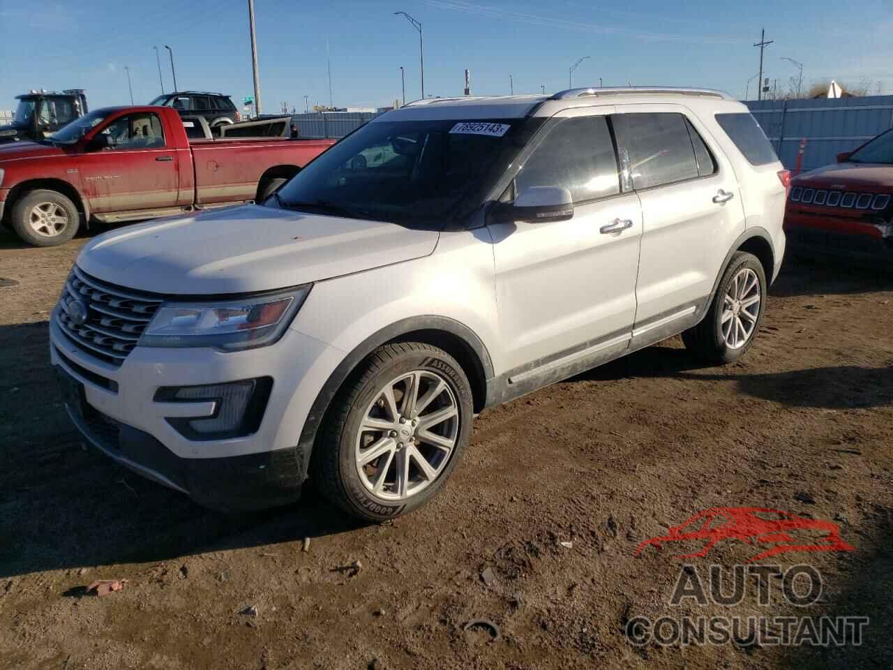 FORD EXPLORER 2017 - 1FM5K8F85HGB91151