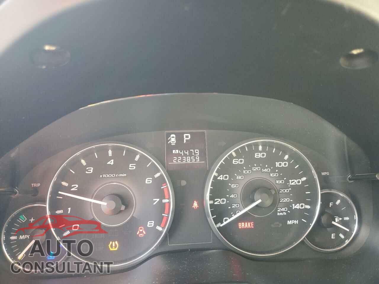 SUBARU OUTBACK 2011 - 4S4BRBLC6B3333509