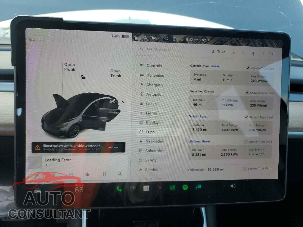 TESLA MODEL 3 2018 - 5YJ3E1EA6JF030497