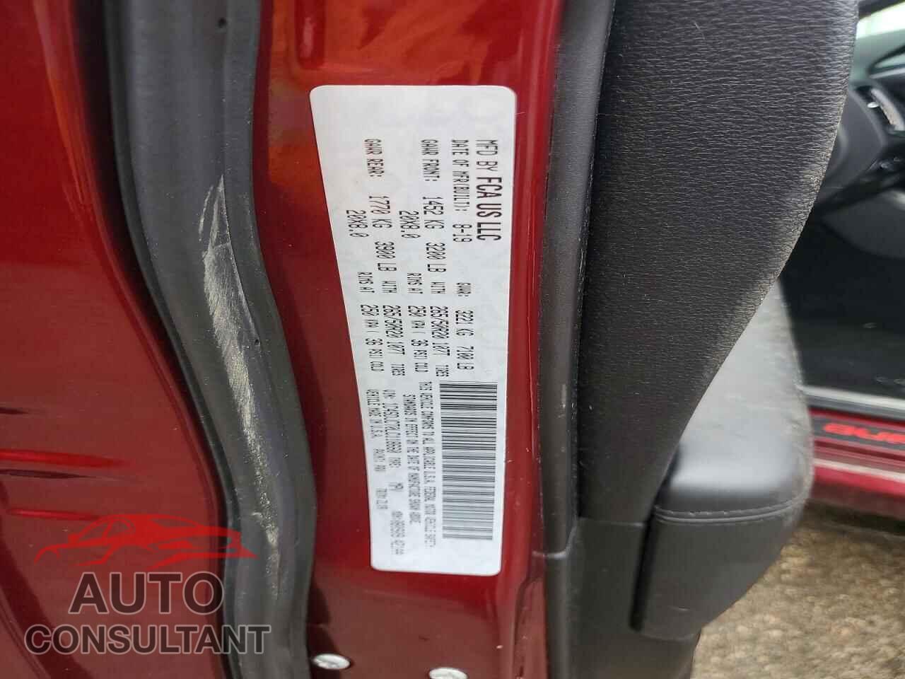 DODGE DURANGO 2020 - 1C4SDJCT0LC118660