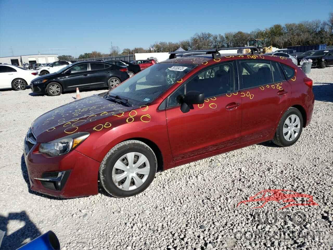 SUBARU IMPREZA 2015 - JF1GPAA65F8243290