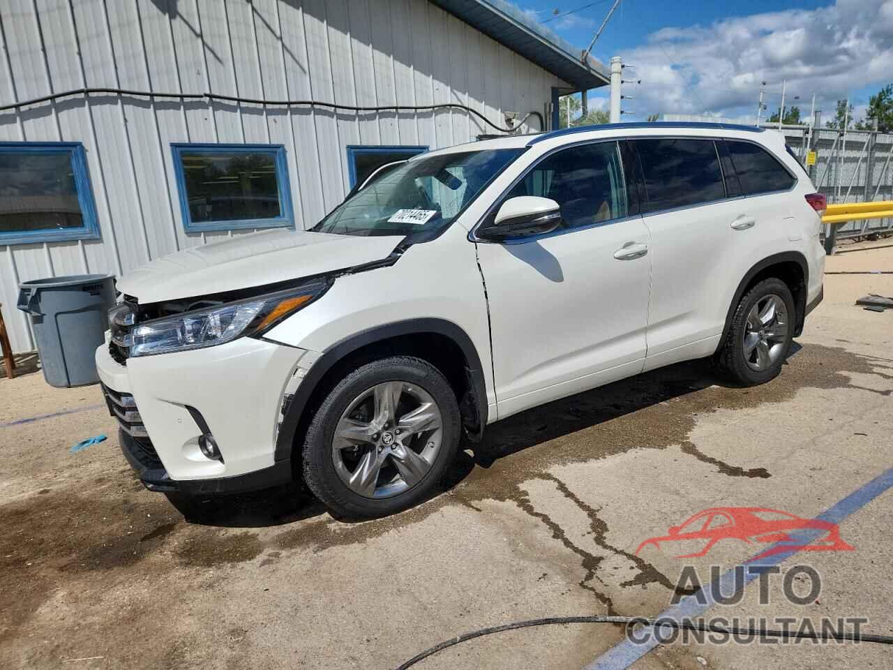 TOYOTA HIGHLANDER 2019 - 5TDDZRFH4KS919248