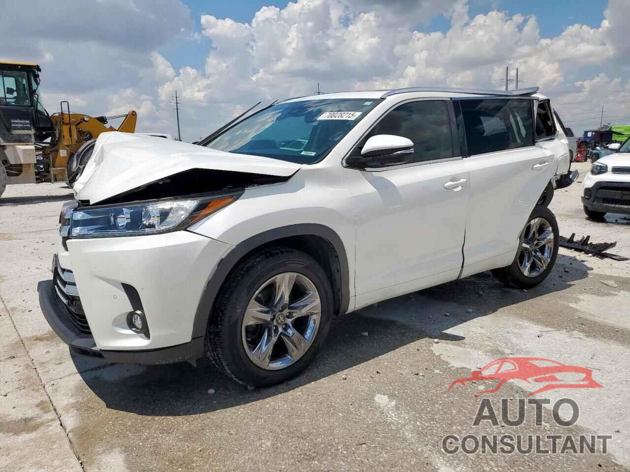 TOYOTA HIGHLANDER 2019 - 5TDYZRFHXKS307105