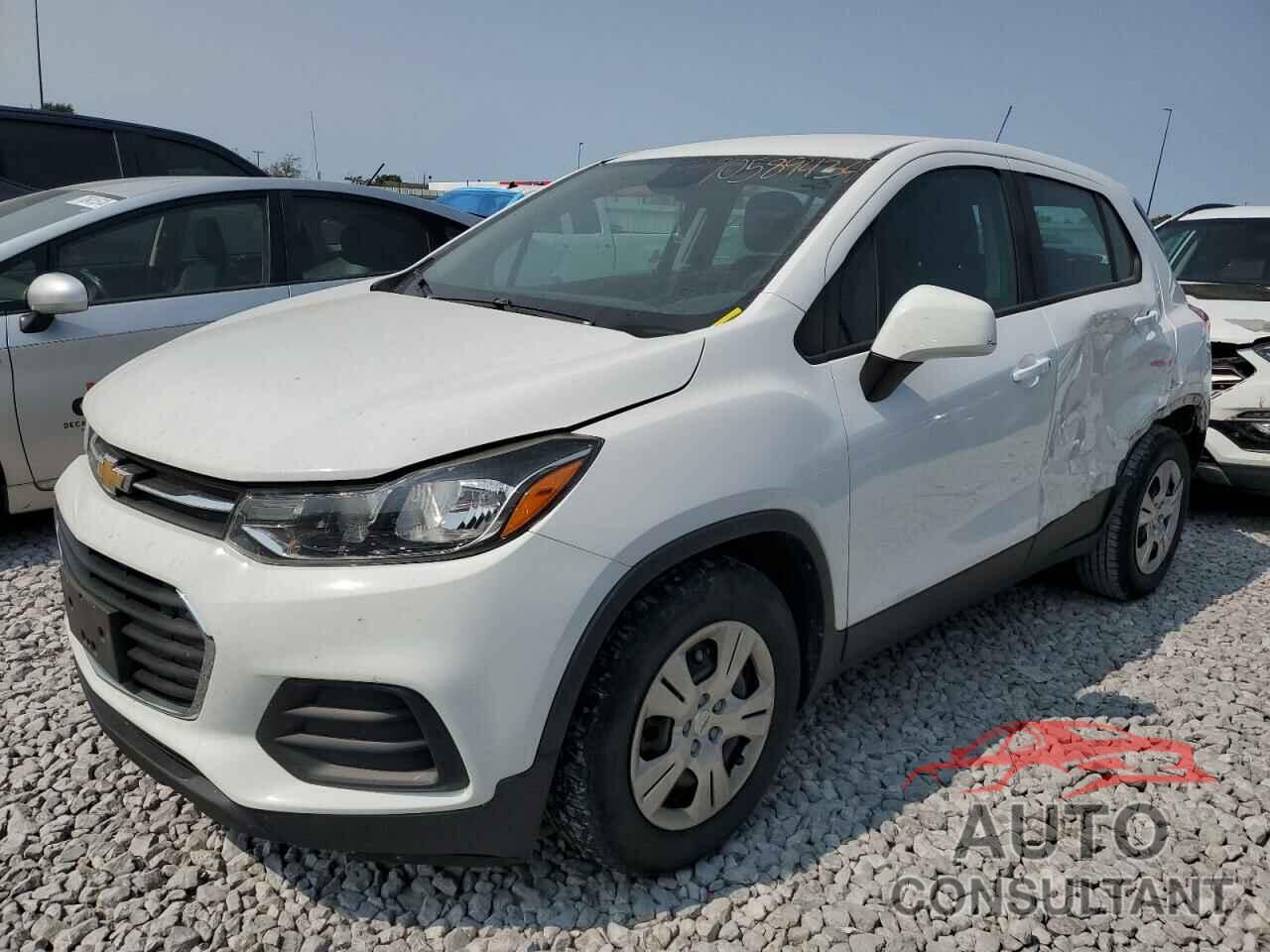 CHEVROLET TRAX 2017 - 3GNCJKSB9HL234356