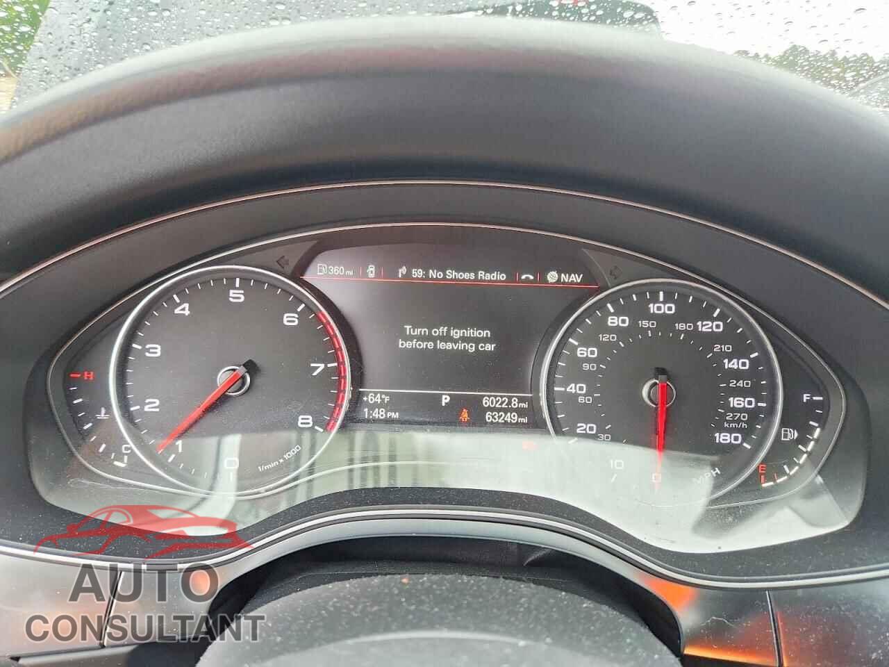 AUDI A6 2013 - WAUGFAFC6DN019629