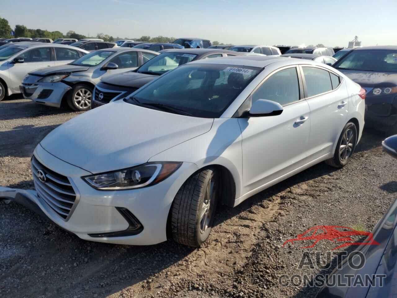 HYUNDAI ELANTRA 2018 - 5NPD84LF0JH335488