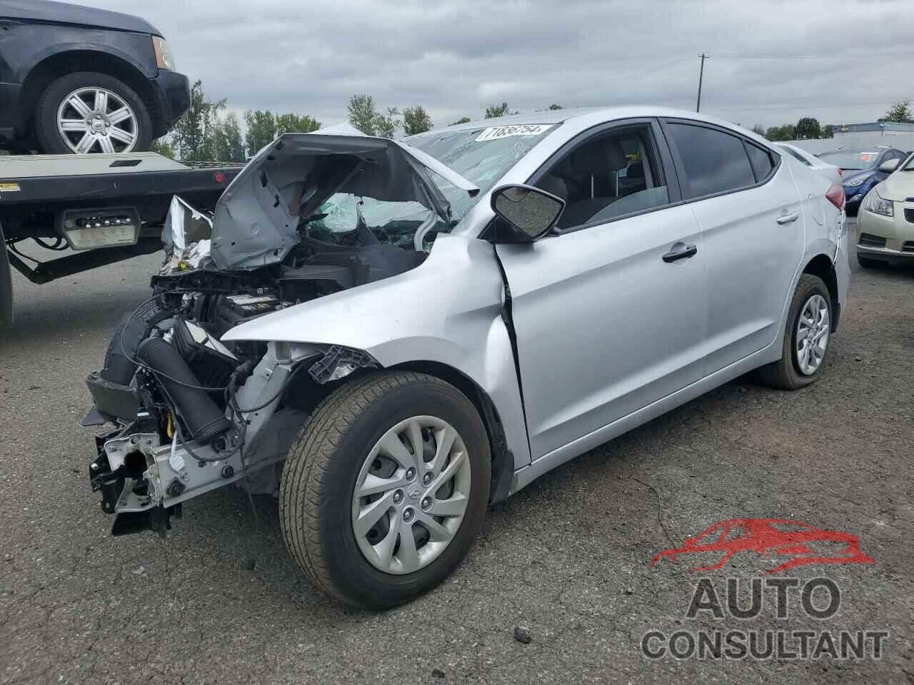 HYUNDAI ELANTRA 2017 - KMHD74LF6HU372110