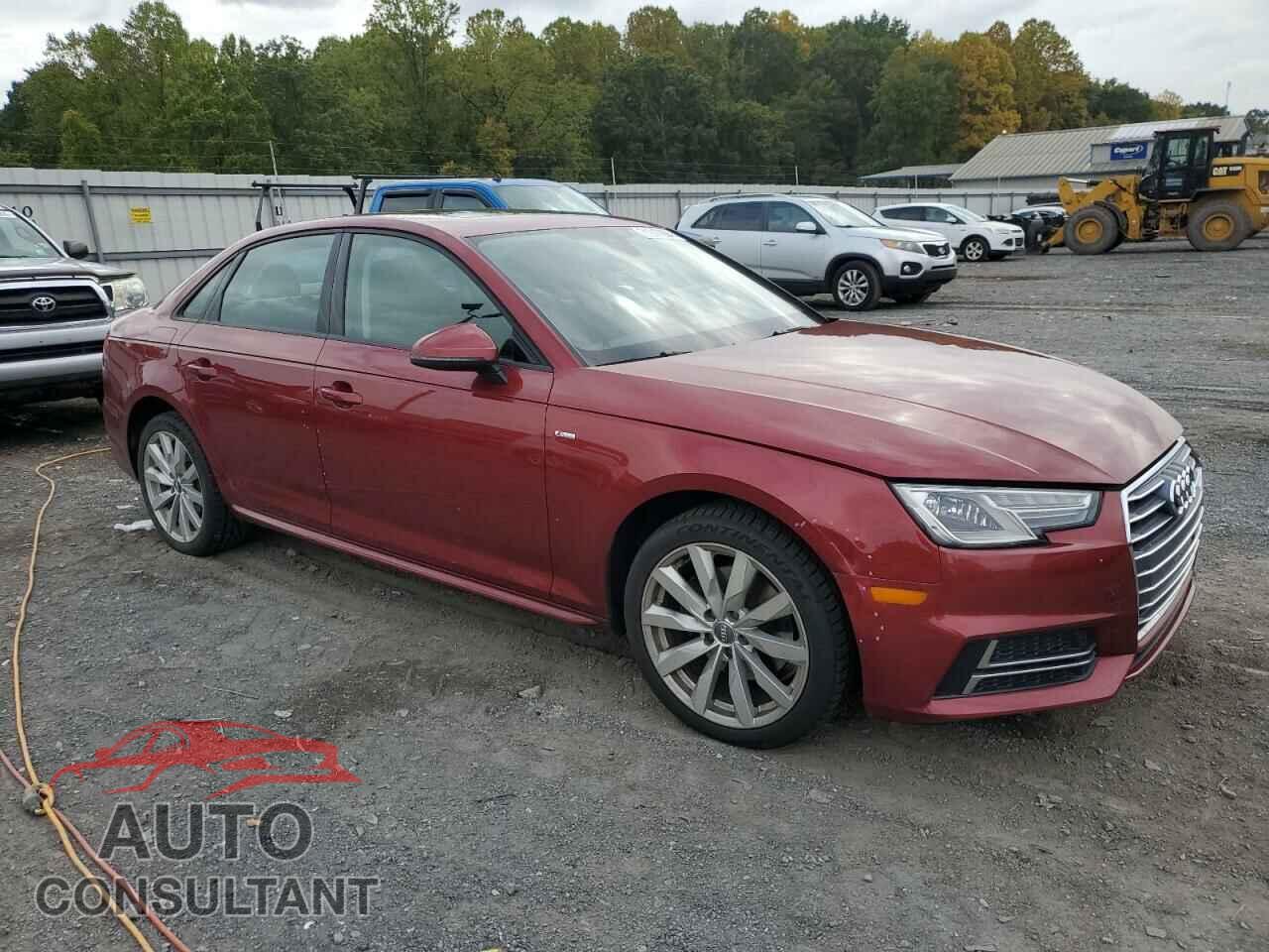AUDI A4 2018 - WAUKMAF43JA122647
