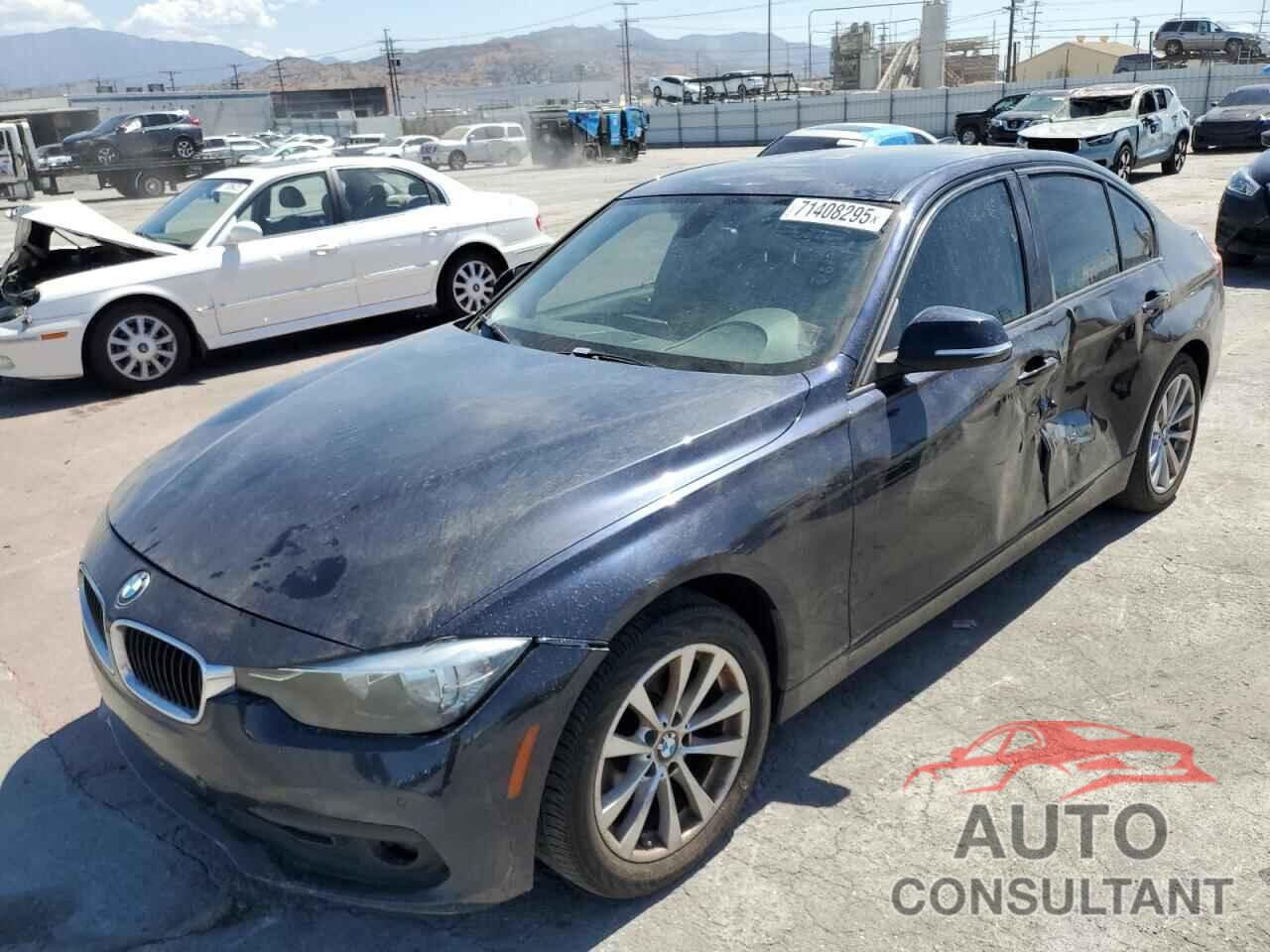 BMW 3 SERIES 2017 - WBA8E1G51HNU12807
