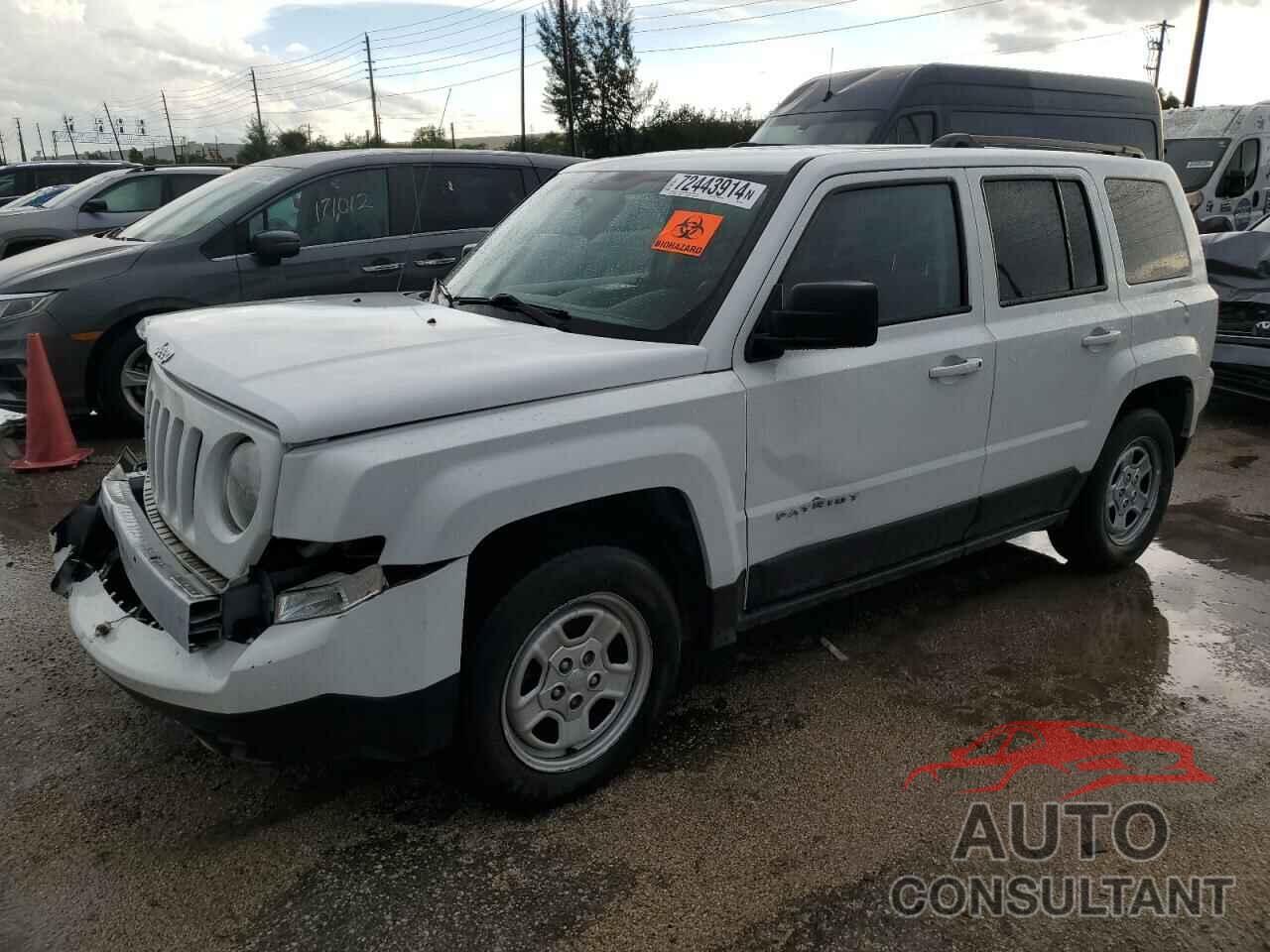 JEEP PATRIOT 2017 - 1C4NJPBA4HD145600