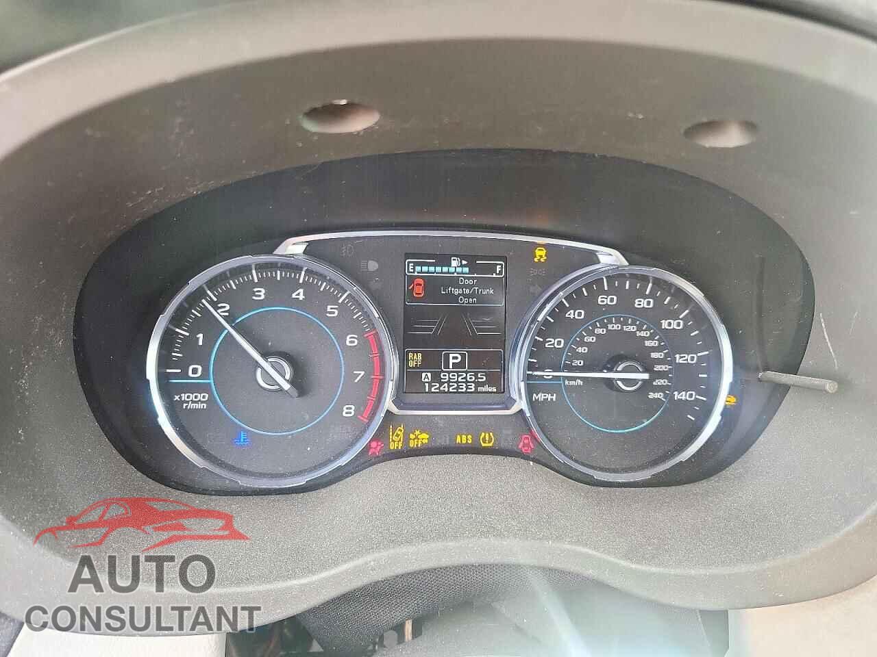 SUBARU FORESTER 2017 - JF2SJARCXHH431517