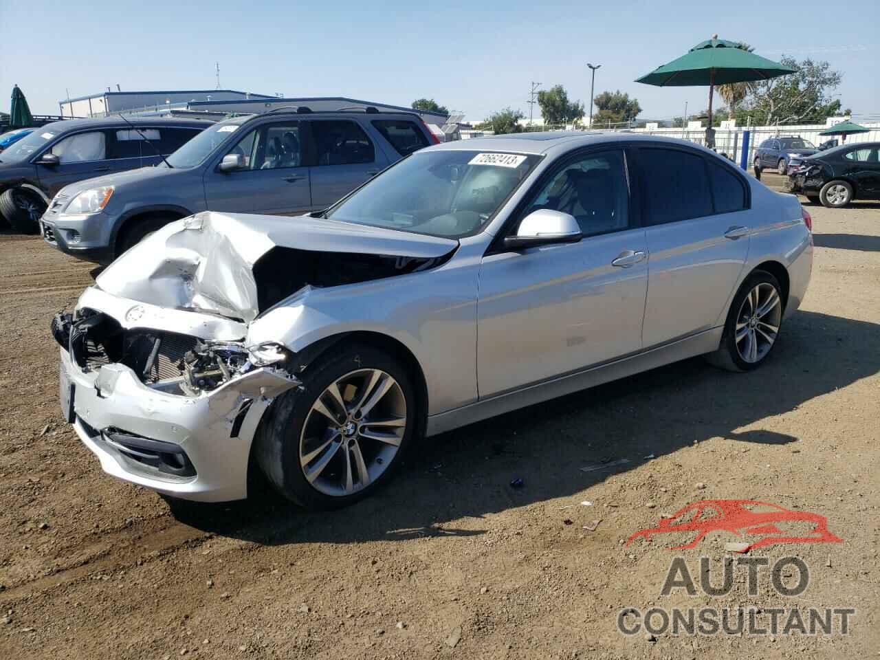 BMW 3 SERIES 2016 - WBA8E9G57GNT85660